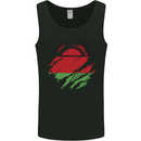 Torn Malawi Flag Malawian Day Football Mens Vest Tank Top Black