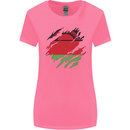 Torn Malawi Flag Malawian Day Football Womens Wider Cut T-Shirt Azalea