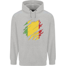Torn Mali Flag Malian Day Football Childrens Kids Hoodie Sports Grey