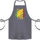 Torn Mali Flag Malian Day Football Cotton Apron 100% Organic Steel