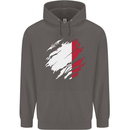 Torn Malta Flag Maltese Day Football Mens 80% Cotton Hoodie Charcoal