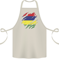 Torn Mauritius Flag Mauritians Day Football Cotton Apron 100% Organic Natural