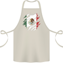 Torn Mexico Flag Mexican Day Football Cotton Apron 100% Organic Natural