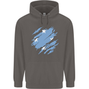 Torn Micronesia Flag Micronesian Day Football Mens 80% Cotton Hoodie Charcoal