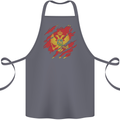 Torn Montenegro Flag Montenegrin Day Football Cotton Apron 100% Organic Steel