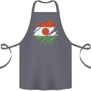 Torn Niger Flag Nigerien Day Football Cotton Apron 100% Organic Steel