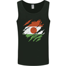 Torn Niger Flag Nigerien Day Football Mens Vest Tank Top Black
