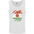 Torn Niger Flag Nigerien Day Football Mens Vest Tank Top White