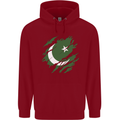 Torn Pakistan Flag Pakistani Day Football Childrens Kids Hoodie Red