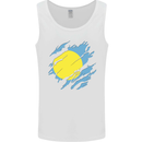 Torn Palau Flag Palauan Day Football Mens Vest Tank Top White