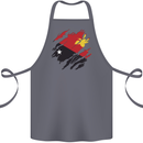 Torn Papua New Guinea Flag Day Football Cotton Apron 100% Organic Steel