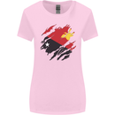 Torn Papua New Guinea Flag Day Football Womens Wider Cut T-Shirt Light Pink