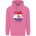 Torn Paraguay Flag Paraguayan Day Football Mens 80% Cotton Hoodie Azelea