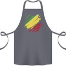 Torn Republic of the Congo Flag Day Football Cotton Apron 100% Organic Steel