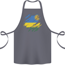 Torn Rwanda Flag Rwandan Day Football Cotton Apron 100% Organic Steel