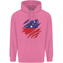 Torn Samoa Flag Samoan Day Football Mens 80% Cotton Hoodie Azelea