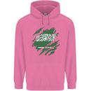 Torn Saudi Arabia Flag Arabian Day Football Mens 80% Cotton Hoodie Azelea