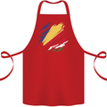Torn Seychelles Flag Seychellois Day Football Cotton Apron 100% Organic Red