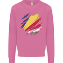 Torn Seychelles Flag Seychellois Day Football Mens Sweatshirt Jumper Azalea