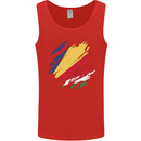 Torn Seychelles Flag Seychellois Day Football Mens Vest Tank Top Red