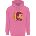 Torn Sri Lankan Flag Sri Lanka Day Football Childrens Kids Hoodie Azalea