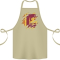 Torn Sri Lankan Flag Sri Lanka Day Football Cotton Apron 100% Organic Khaki