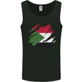 Torn Sudan Flag Sudanese Day Football Mens Vest Tank Top Black
