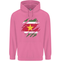 Torn Suriname Flag Suriname Day Football Childrens Kids Hoodie Azalea