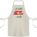 Torn Suriname Flag Suriname Day Football Cotton Apron 100% Organic Natural