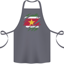 Torn Suriname Flag Suriname Day Football Cotton Apron 100% Organic Steel