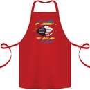 Torn Swaziland Flag Swazi Day Football Cotton Apron 100% Organic Red