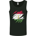 Torn Tajikistan Flag Tajik Day Football Mens Vest Tank Top Black