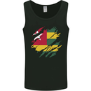Torn Togo Flag Togolese Day Football Mens Vest Tank Top Black