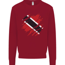 Torn Trinidad and Tobago Day Football Kids Sweatshirt Jumper Red