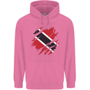 Torn Trinidad and Tobago Day Football Mens 80% Cotton Hoodie Azelea