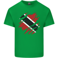 Torn Trinidad and Tobago Day Football Mens Cotton T-Shirt Tee Top Irish Green