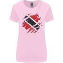 Torn Trinidad and Tobago Day Football Womens Wider Cut T-Shirt Light Pink