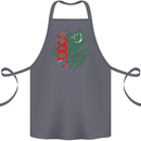 Torn Turkmenistan Flag The Turkmen Day Football Cotton Apron 100% Organic Steel