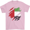 Torn UAE Flag Day Emirati Day Football Mens T-Shirt 100% Cotton Light Pink