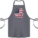 Torn USA Flag Independance Day Football Cotton Apron 100% Organic Steel