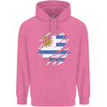 Torn Uruguay Flag Uruguayan Day Football Childrens Kids Hoodie Azalea