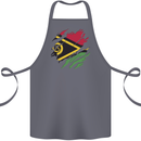 Torn Vanuatu Flag Day Football Cotton Apron 100% Organic Steel