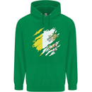 Torn Vatican Flag Day Childrens Kids Hoodie Irish Green
