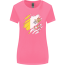 Torn Vatican Flag Day Womens Wider Cut T-Shirt Azalea
