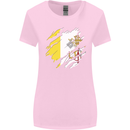 Torn Vatican Flag Day Womens Wider Cut T-Shirt Light Pink