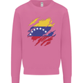 Torn Venezuela Flag Venezuelans Day Football Mens Sweatshirt Jumper Azalea