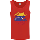 Torn Venezuela Flag Venezuelans Day Football Mens Vest Tank Top Red