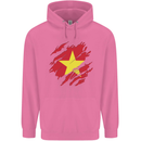 Torn Vietnam Flag Vietnamese Day Football Mens 80% Cotton Hoodie Azelea