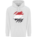 Torn Yemen Flag Yemeni Day Football Childrens Kids Hoodie White