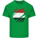 Torn Yemen Flag Yemeni Day Football Mens Cotton T-Shirt Tee Top Irish Green